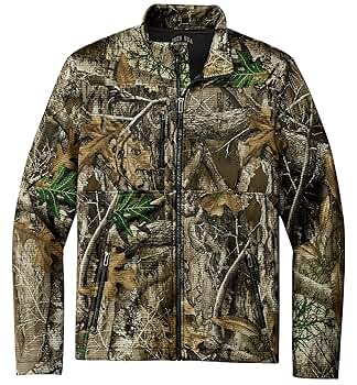 Joe's USA Men's 5K Soft Shell Camo Jacket-XS-Camouflage Edge